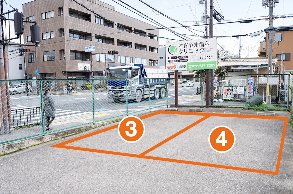 駐車場の写真その4